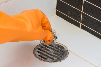 Shower Drain Cleaning by Chris' Plumbing
