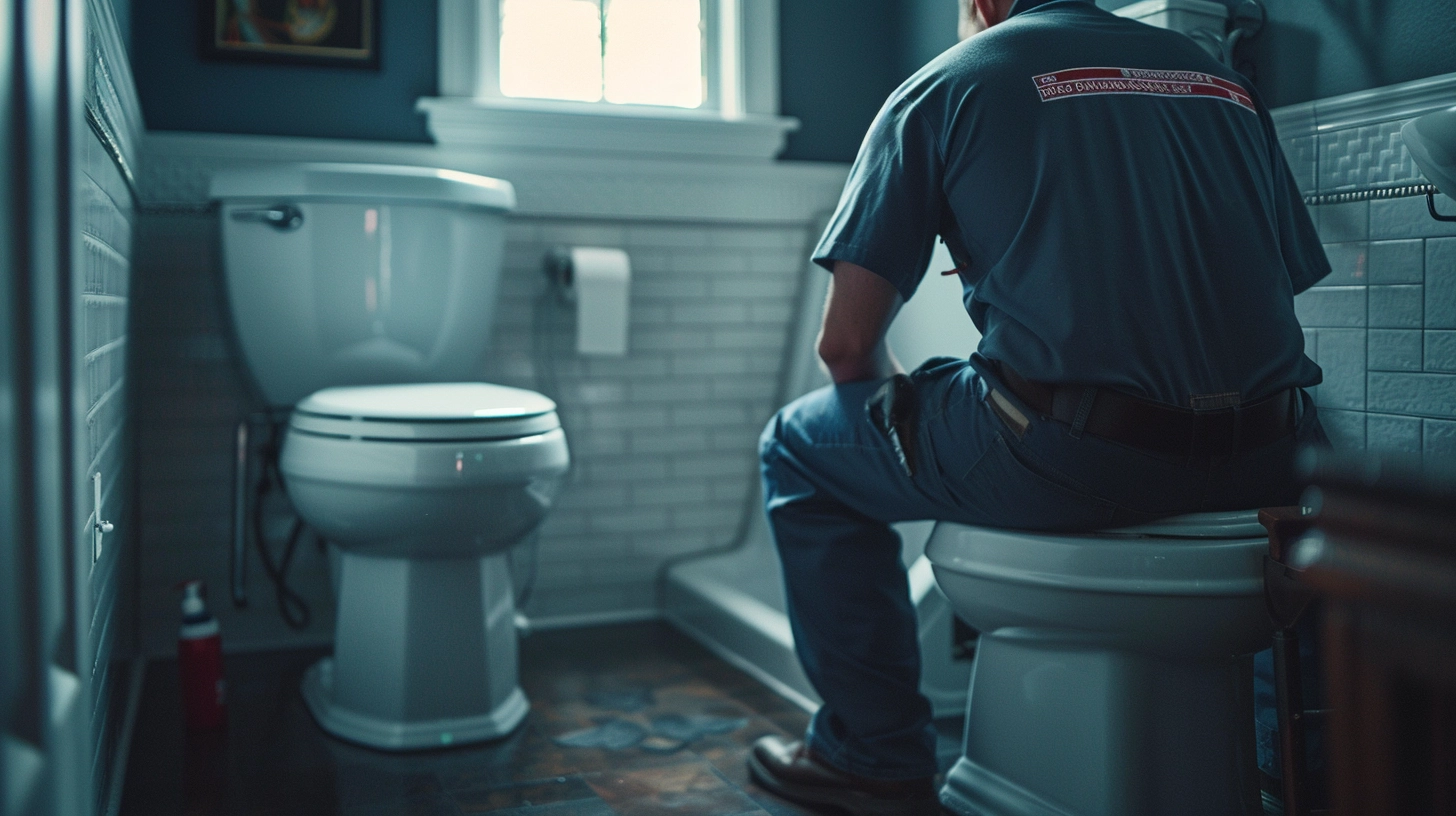 Toilet Repair by Chris' Plumbing